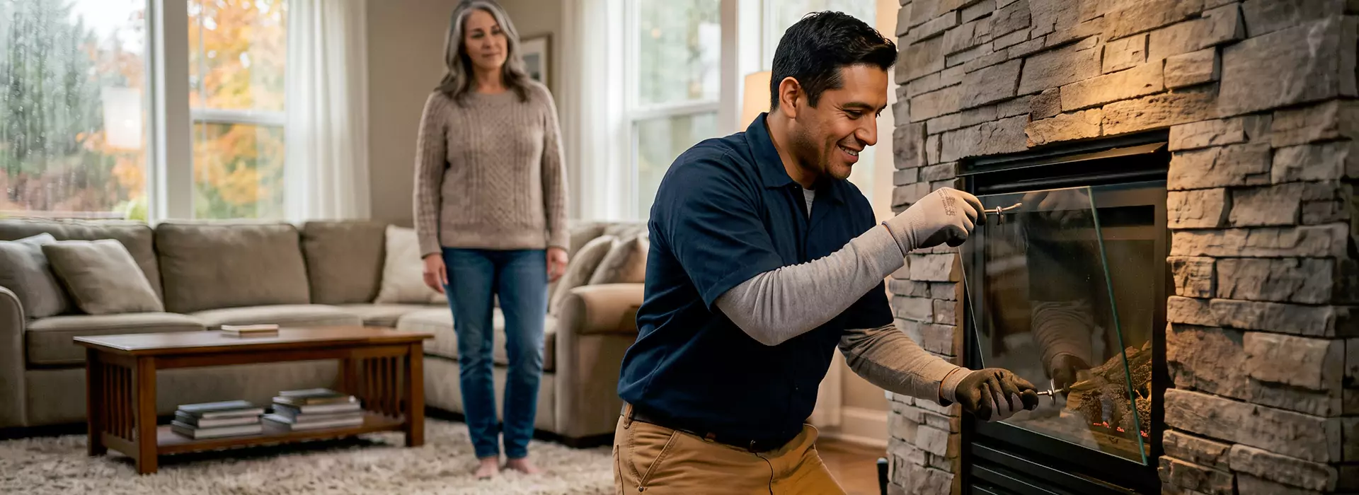 Fireplace Glass Replacement in Howell, NJ
