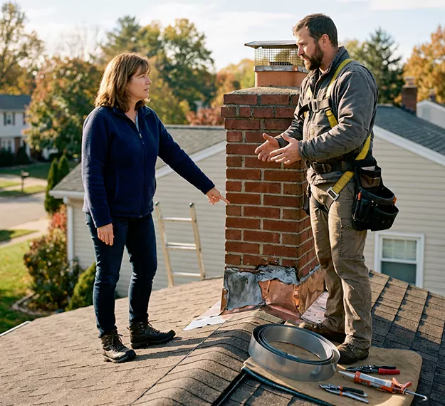 What Makes Our Chimney Flashing Services Different in Howell, NJ?