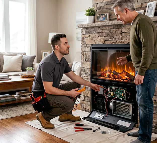 Why Howell Homeowners Choose Our Electric Fireplace Repair Team?