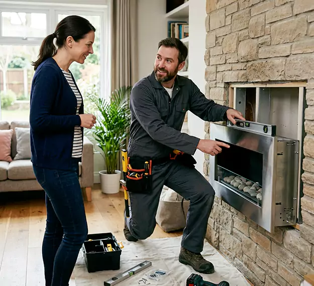 Why Howell Homeowners Choose Our Ethanol Fireplace Installation Team?