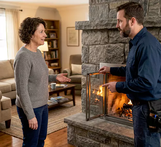 Why Homeowners Choose Our Fireplace Door Installation Team in Howell, NJ?