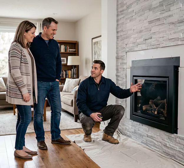 Why Howell Homeowners Choose Our Fireplace Insert Installation Team?