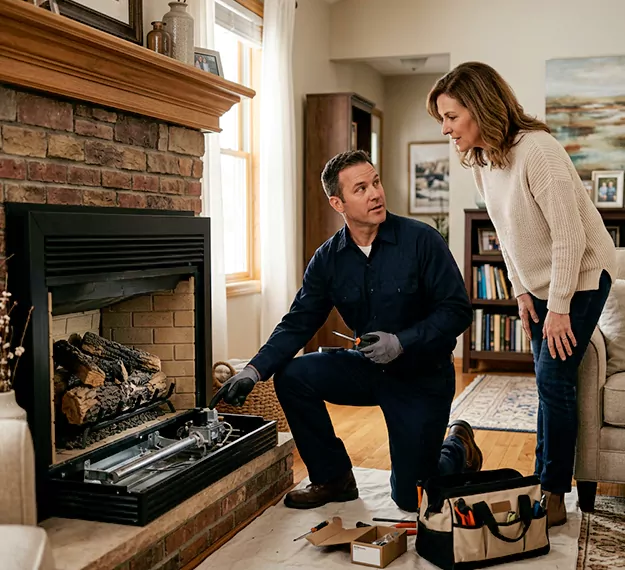 Why Howell Homeowners Choose Our Gas Fireplace Repair Team?