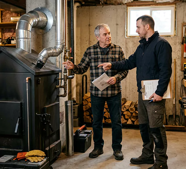 Why Howell Homeowners Choose Our Wood Furnace Installation Team?