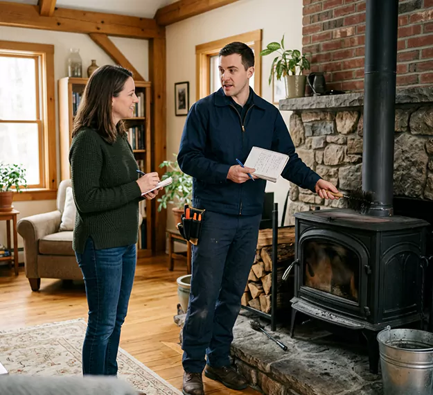 Why Howell Homeowners Choose Our Wood Stove Cleaning Team?