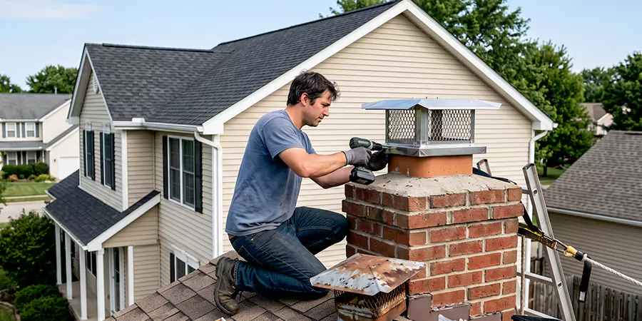 Metal Chimney Cover Replacement Howell