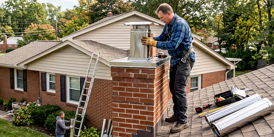 Chimney Flue Installation Howell