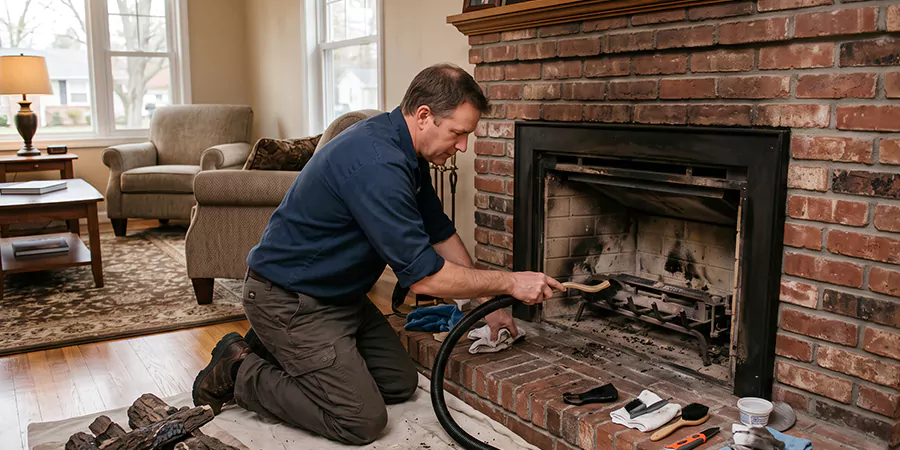 Gas Fireplace Restoration Howell