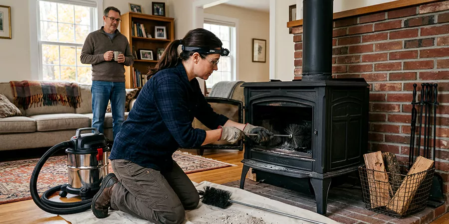 Wood Stove and Pellet Stove Cleaning Service Howell