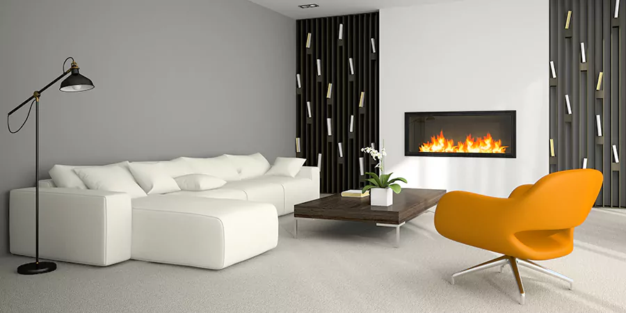 Custom Electric Fireplace Design Howell